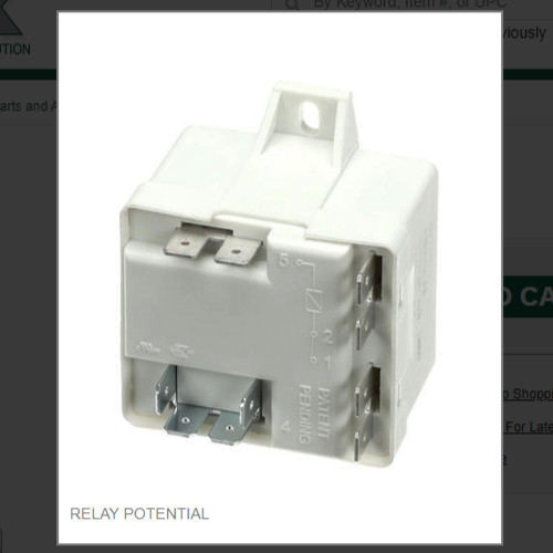 RELAY POTENTIAL #9181010-33