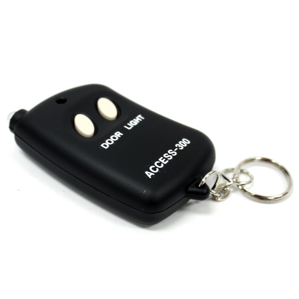 10 Digit Code Mini Remote Control Garage Door/Gate Transmitter w/ Mini Light
