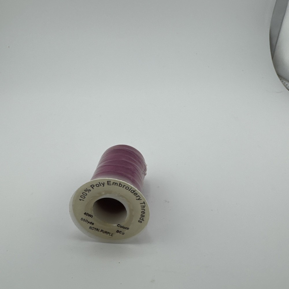 Embroidery Machine Polyester Thread 8 Rolls Assorted Colors 550yds