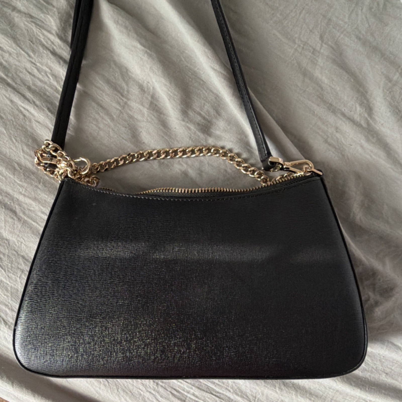 Kate Spade x Disney Beauty and the Beast Black Shoulder Bag Medium