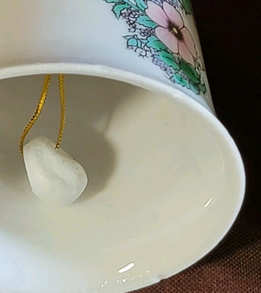 2 Vintage Ceramic Easter Bells