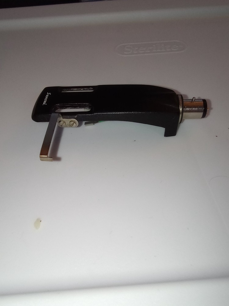 Sansui headshell head shell for s-arm turntables - RARE - nice condition