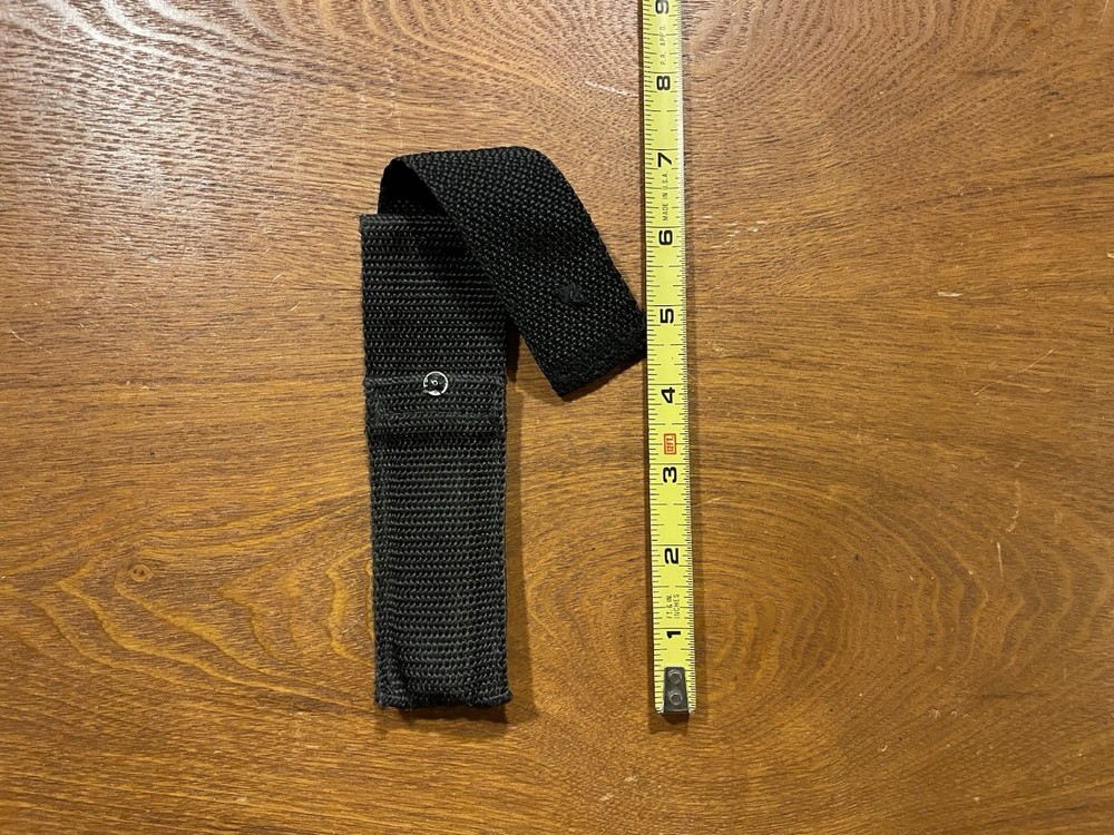 Flashlight Pouch For Small Flashlight Black