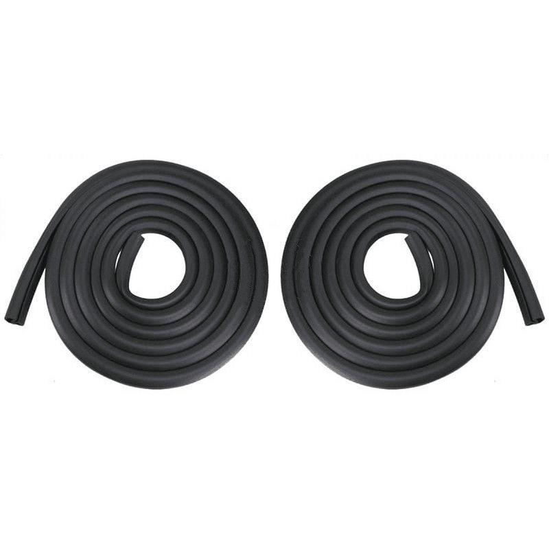 Rubber Door Seals Weatherstrip Pair Set Truck for 73-79 Ford F100 F150 F250 F350