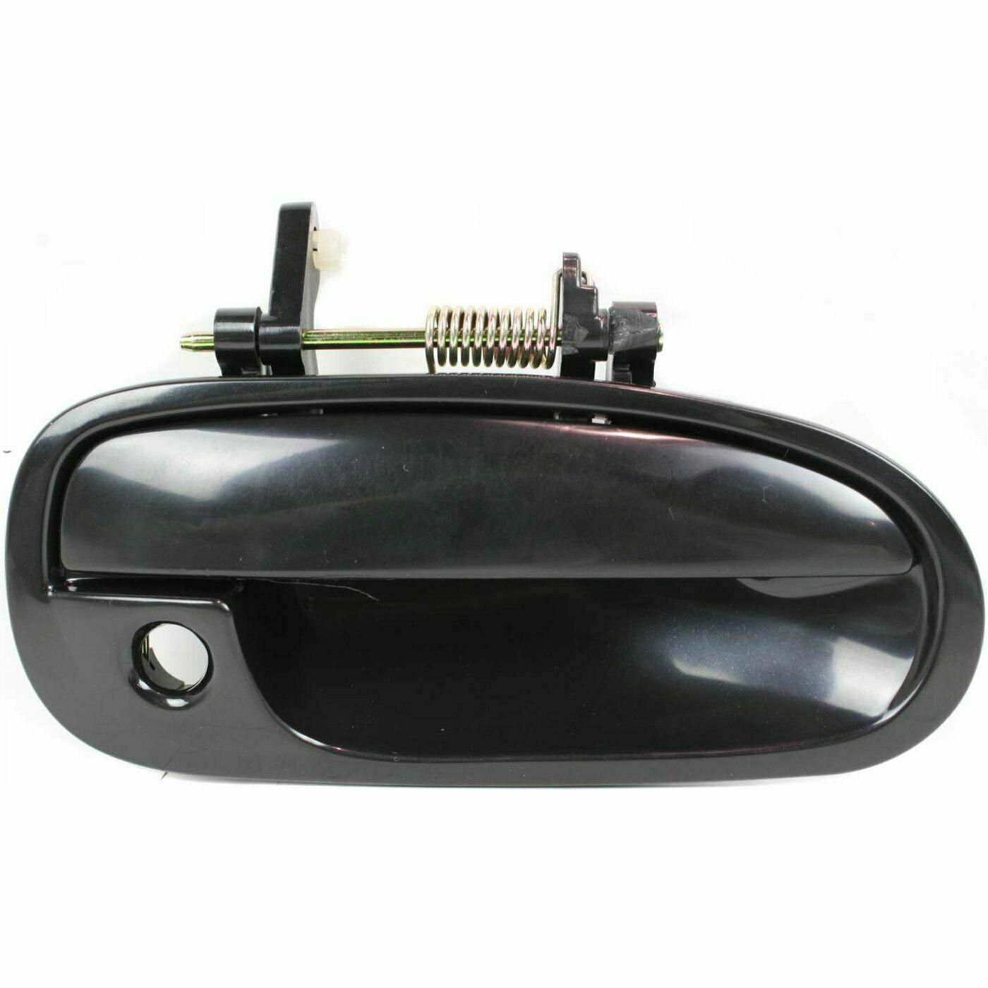 NEW Front Outside Door Handles Set LH RH Smooth Black for 1996-2000 Honda Civic