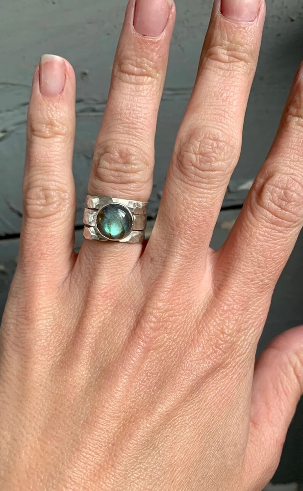 LabradoriteRing 925 Sterling Silver Band &Statement Ring Handmade Ring All size