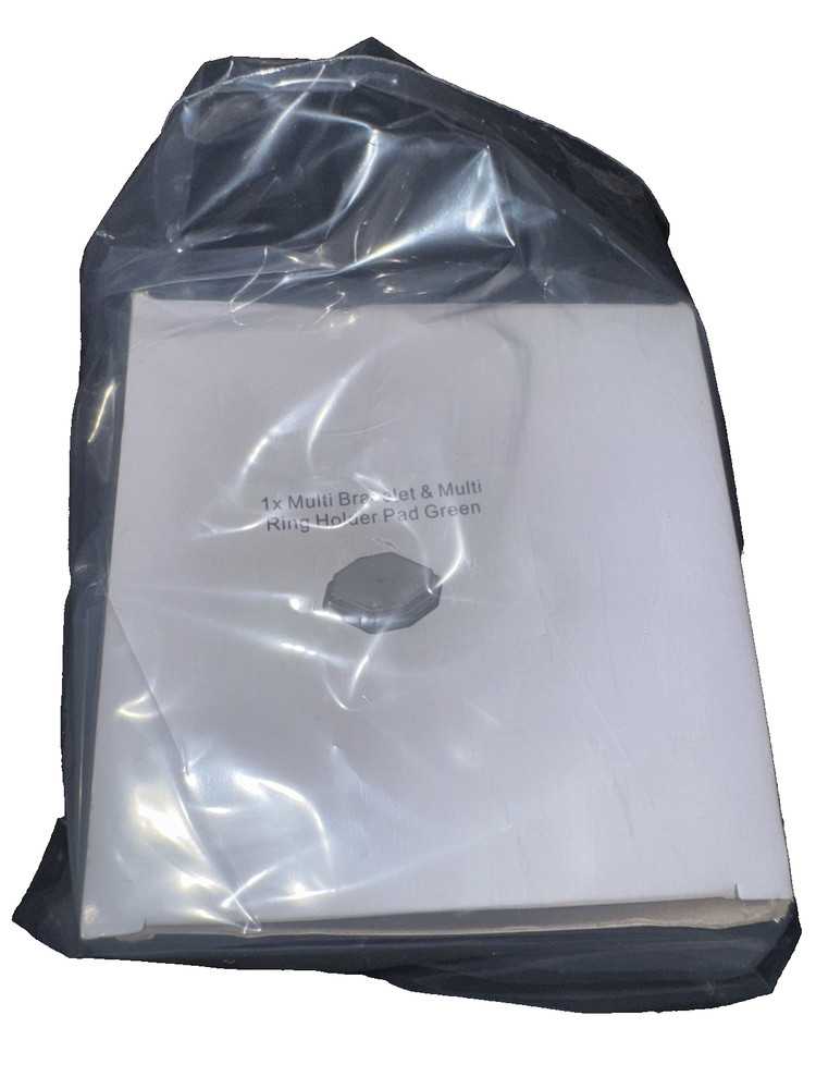 1X Multi Bracelet & Multi Ring Holder Mount Pad Green