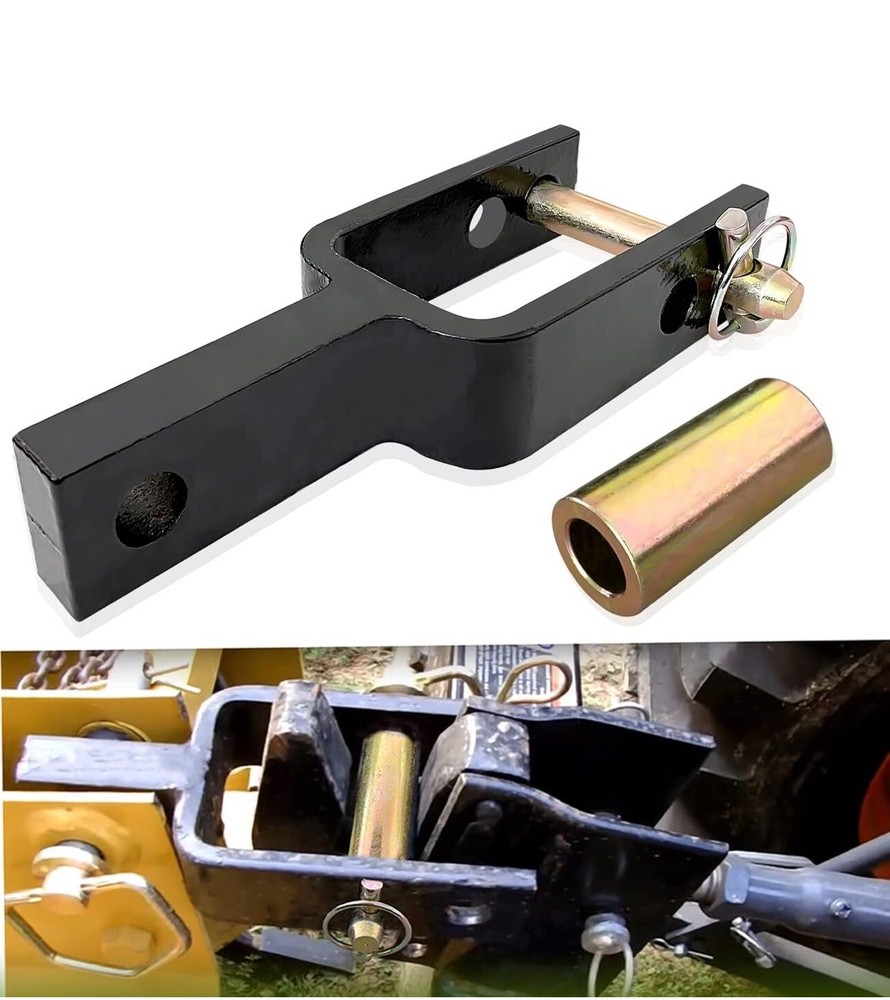 Versatile Quick Hitch Adapter with Adapter Sleeve for Category 1 Quick Hitch