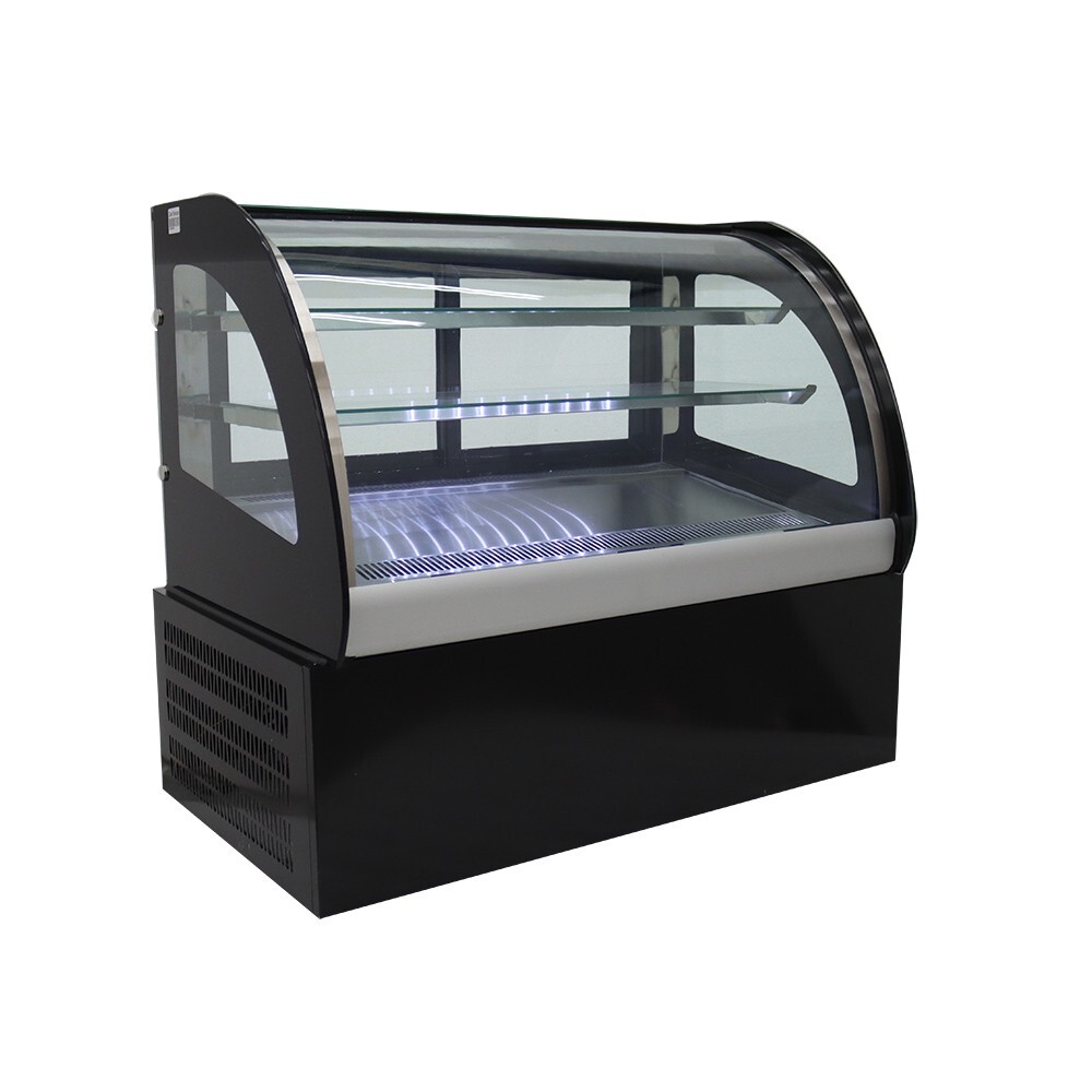 1 PC 35"Countertop Refrigerated Cake Showcase Bakery Cabinet w/Moisture Function