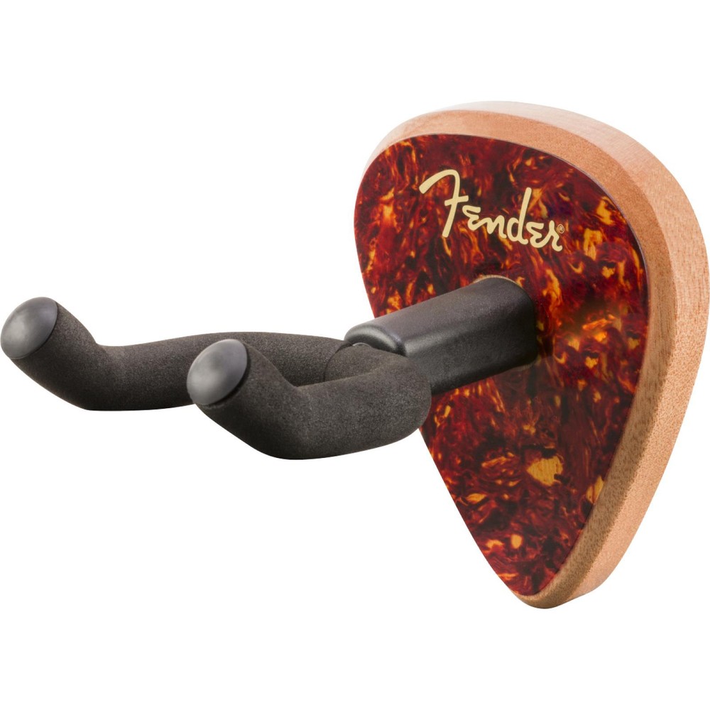 Fender 351 Wall Mount Guitar Hanger, Tortoise Shell Mahogany