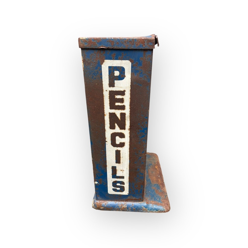Harmon 5 Cent Pencil Vending Machine Metal Box