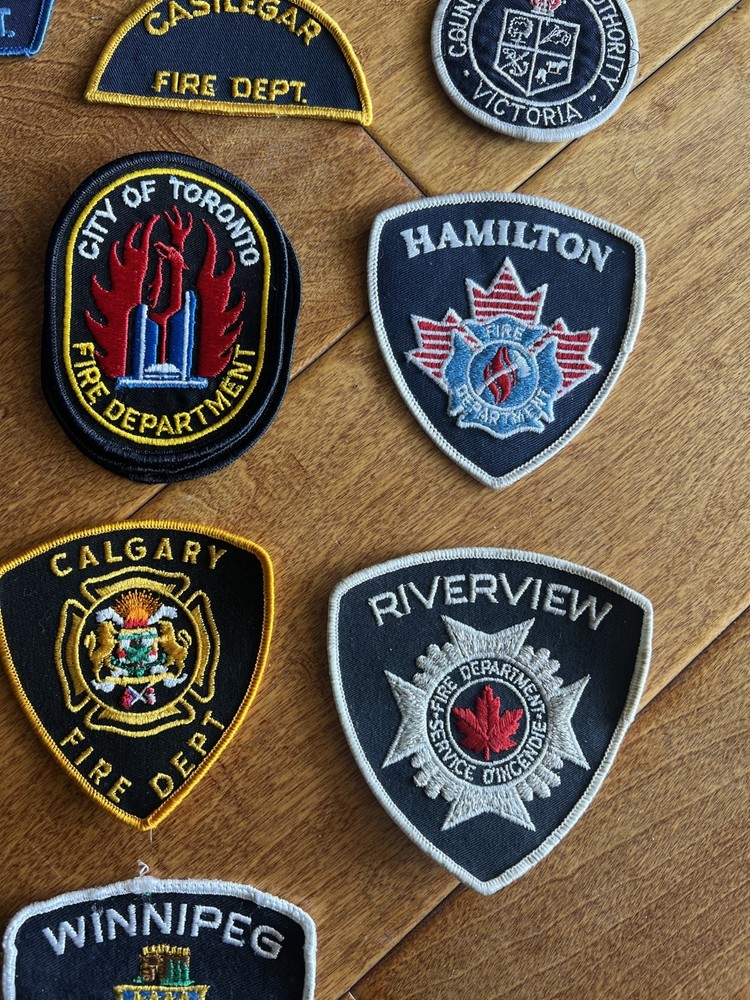 CANADIAN FIRE PATCH COLLECTION -18