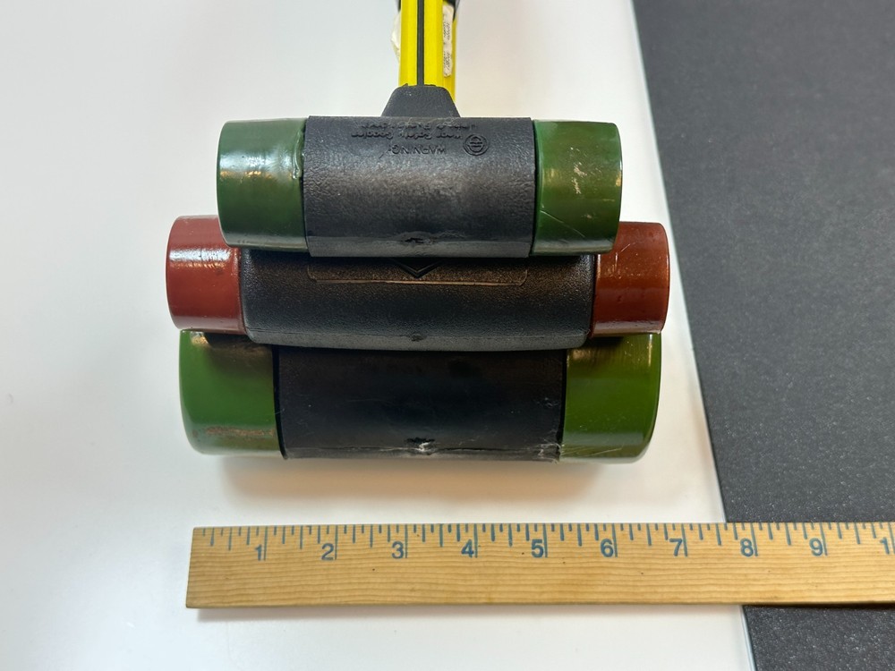 Nupla Tools USA 3pc Quick Change Impax Dead Blow Replaceable Soft Tip Hammer Set