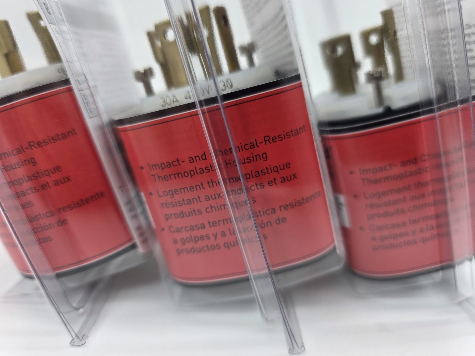 3 Pack LEGRAND NEMA L16-30P/ L1630-PCCV3 TURNLOK PLUGS 30A 3PH 480V 3P 4-WIRE