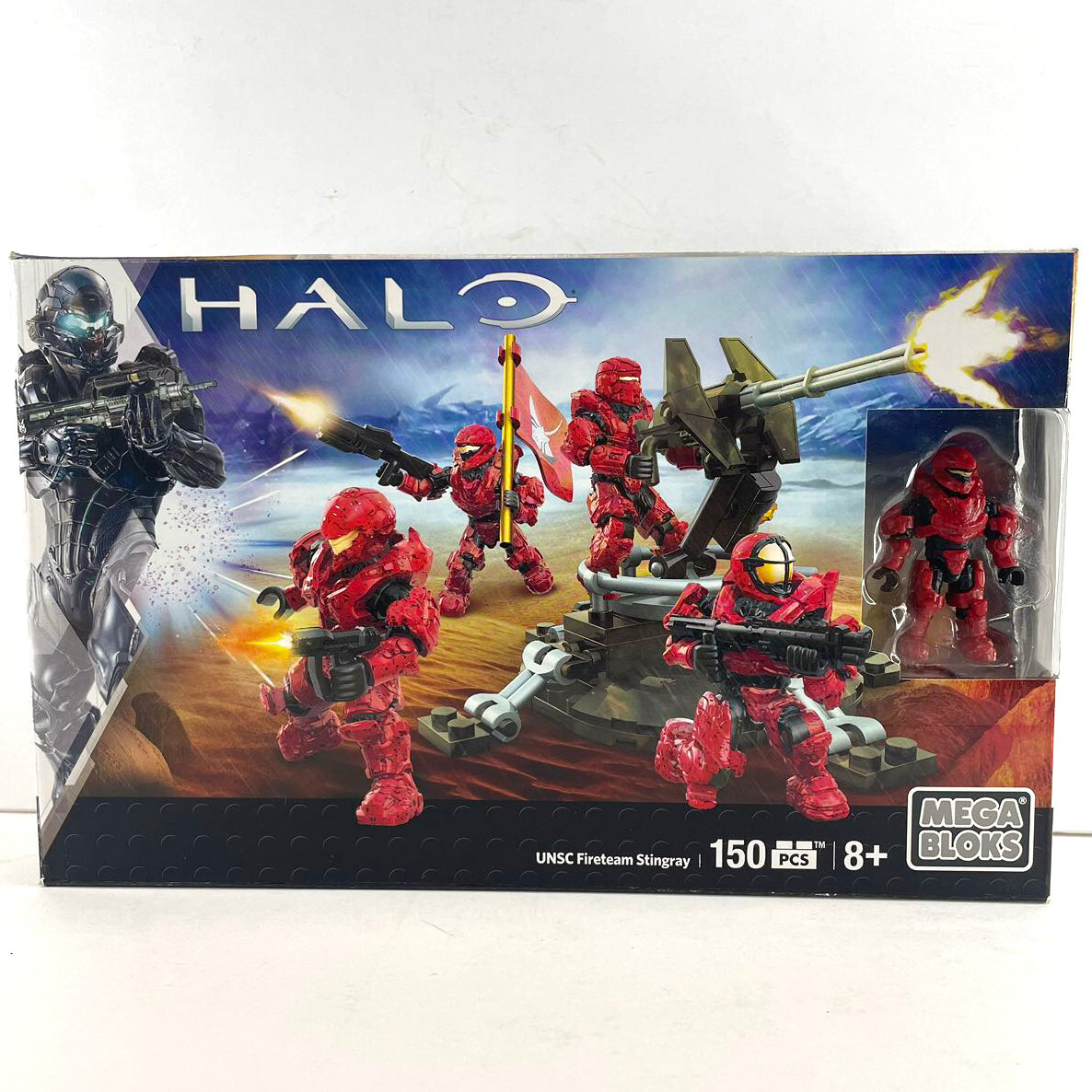 Mega Bloks Halo UNSC Fireteam Stingray 150 Pcs Building Kit Figure Toys Gift
