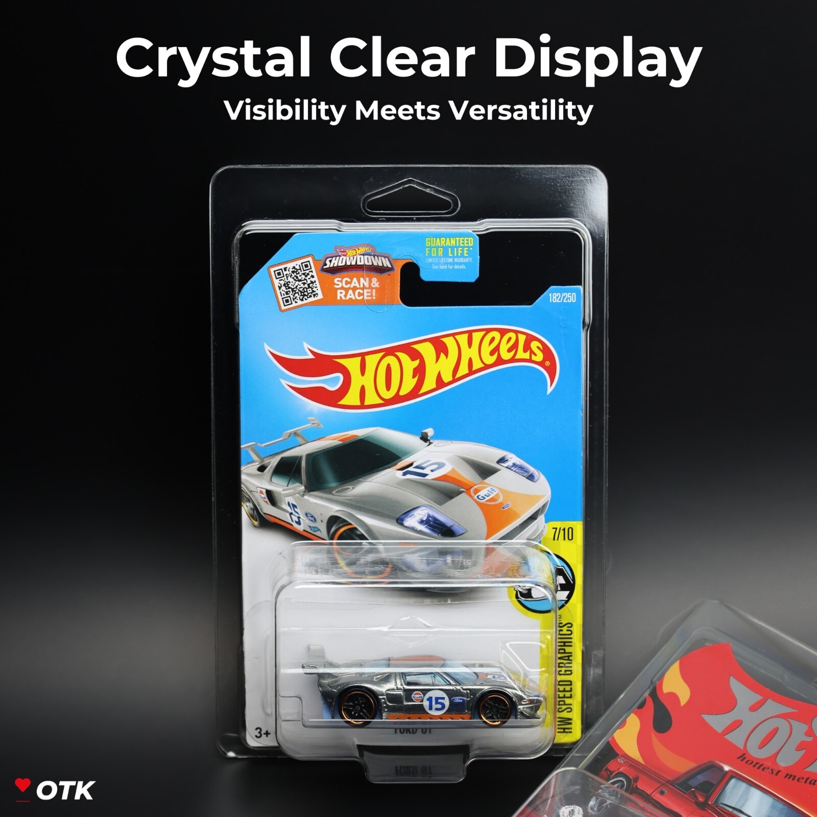 24-Pack Hot Wheels and Matchbox Mainline Protector Case Plastic Protectors