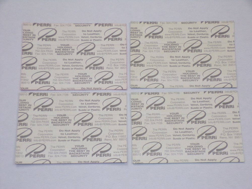 KISS Satin Pass Lot Alive Worldwide Reunion Concert Tour MEDIA Vintage Kiss