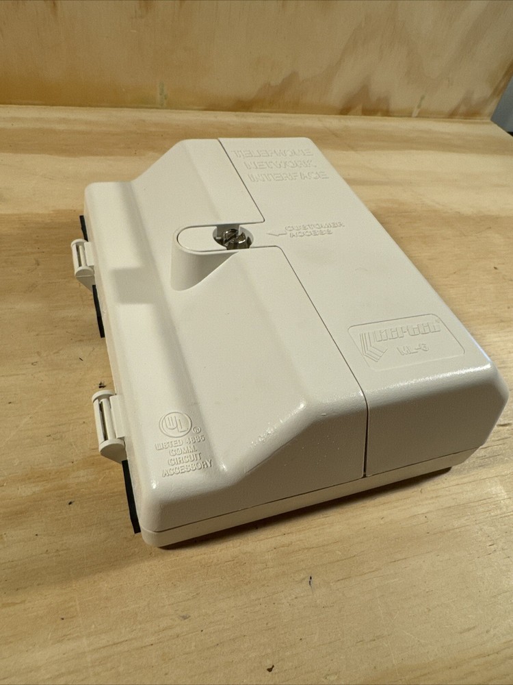 Keptel ML-6 Telephone Network Interface Device Box New With Manual
