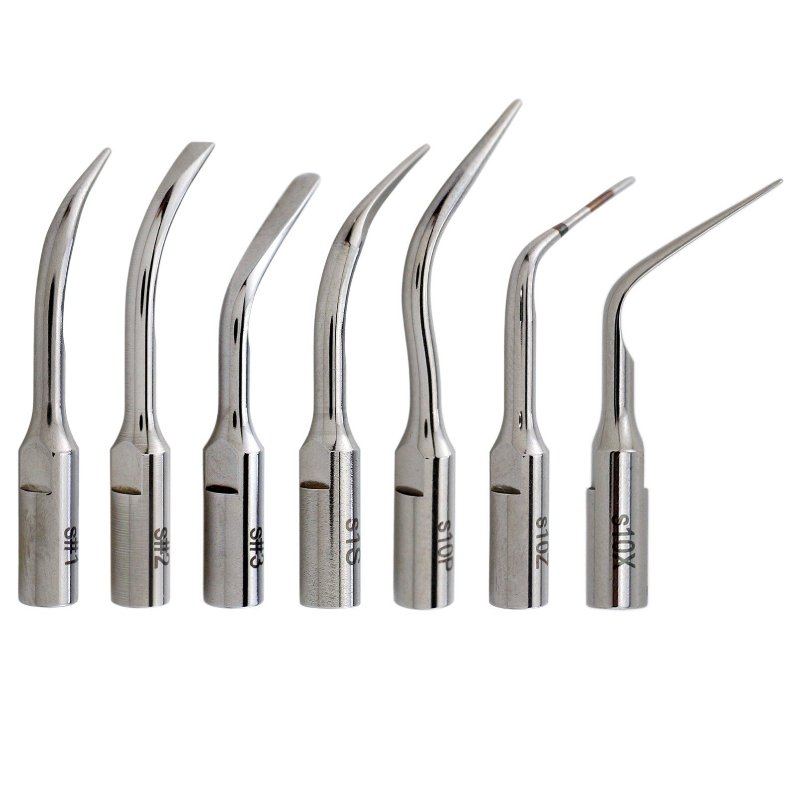 Satelec Acteon Piezo Tips #1 1S 10Z Dental Ultrasonic Scaler Tips Holder Wrench