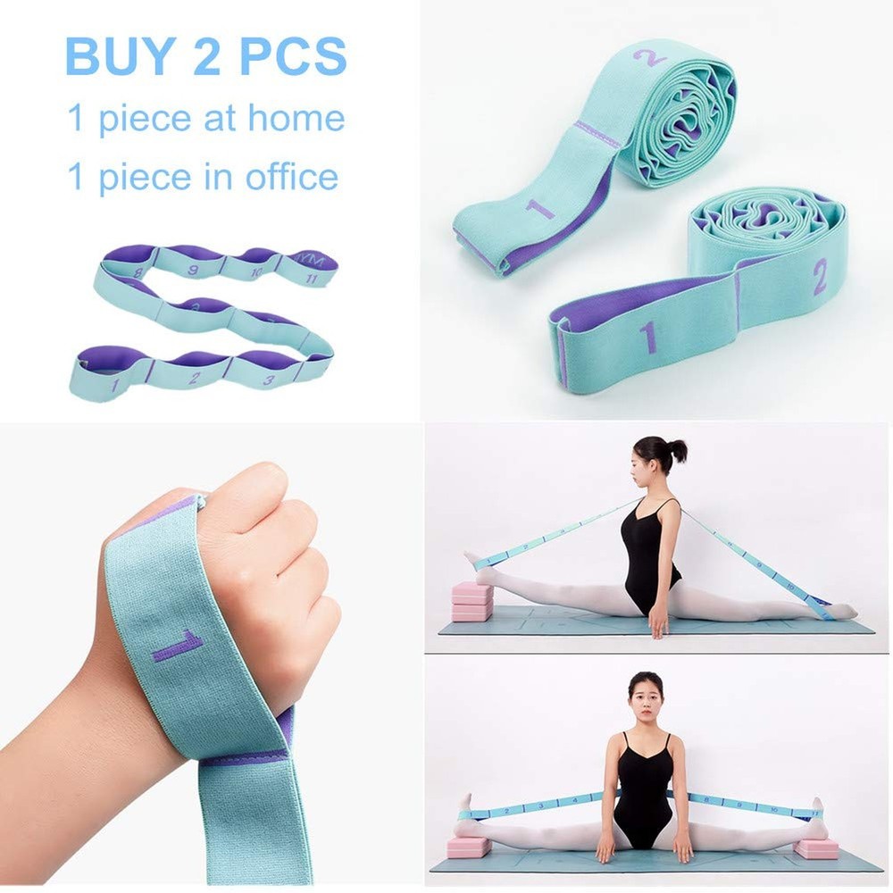 Nitpicker Stretching Straps Hamstring Stretcher Device Elastic Exercise Band ...