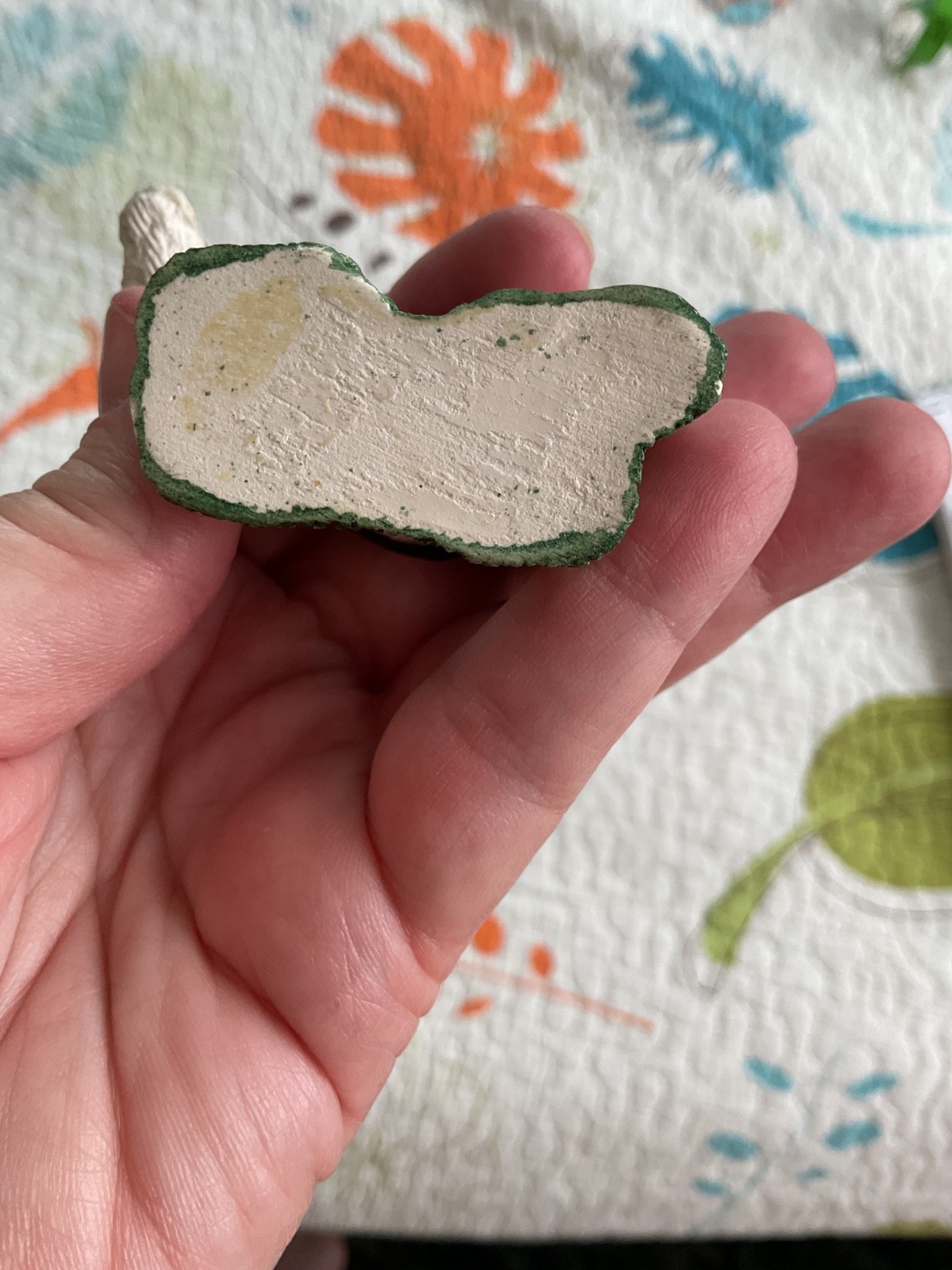 Lot of 9 Random Resin Cow Figurines, 1-3.5"!