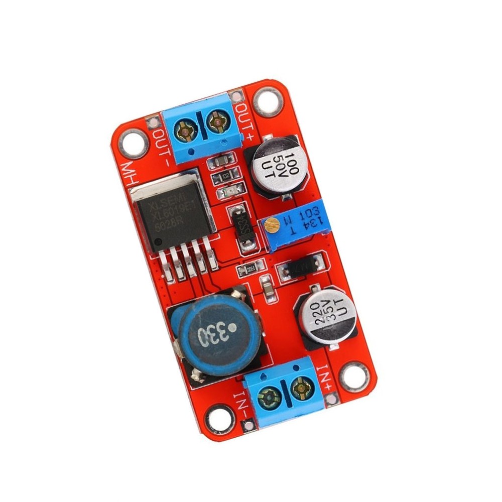 XL6019 5A Max Current DC to DC Adjustable Boost Power Supply Board Module CA