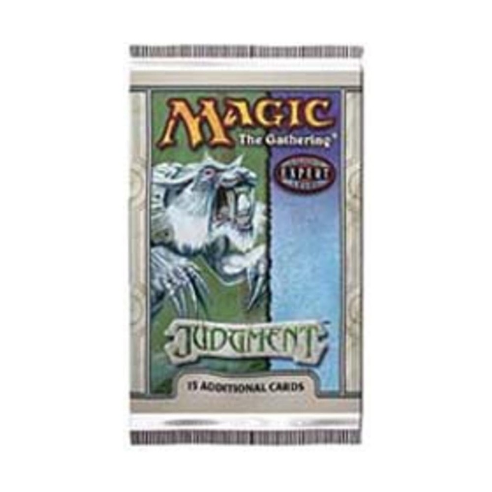 Magic Mtg JUDGMENT Factory sealed Booster Pack X 3 !