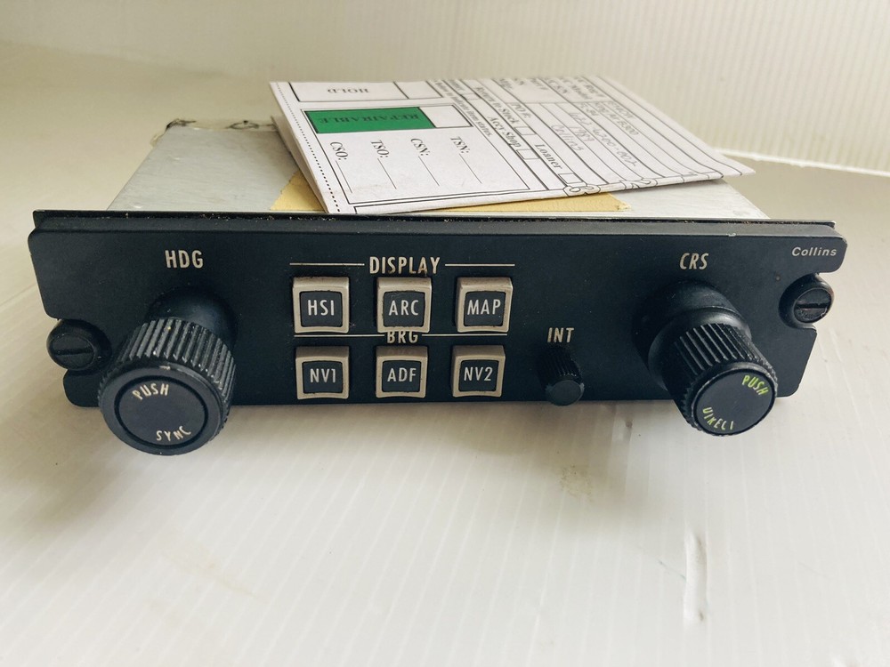 Collins HSI CONTROL PANEL 622-6200-002 Aviation