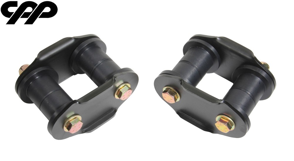 1962-67 Chevy II Nova CPP Performance Rear Leaf Spring Shackles Shackle Kit