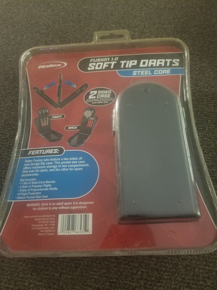 Halex Gravity 1.0 Soft Tip Darts. 18G. Complete Kit