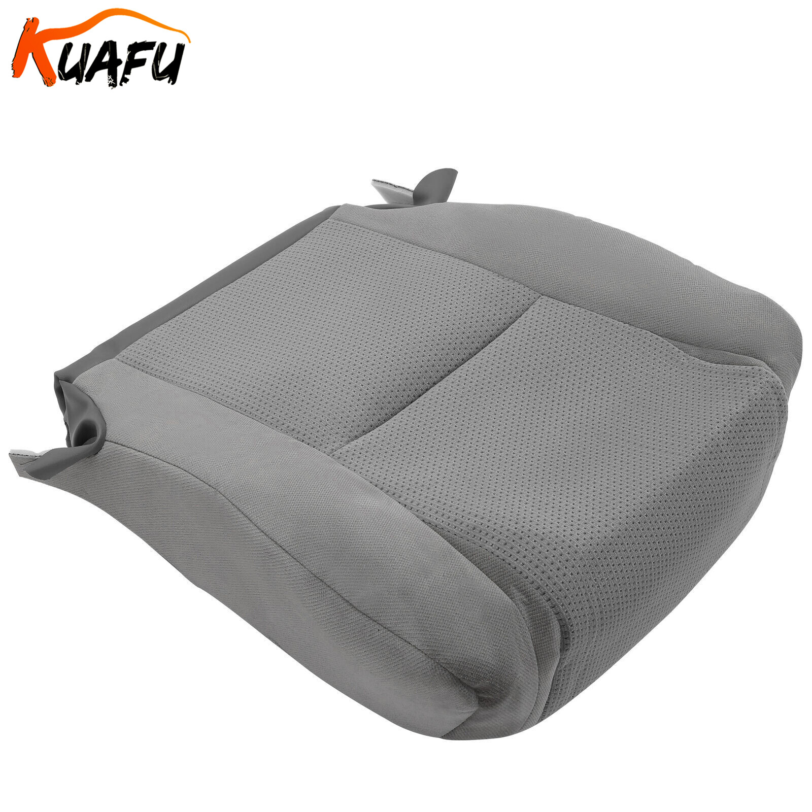 For Toyota Tacoma 2005-2015 2009 Driver Bottom Cloth Seat Cover Gray Replacement