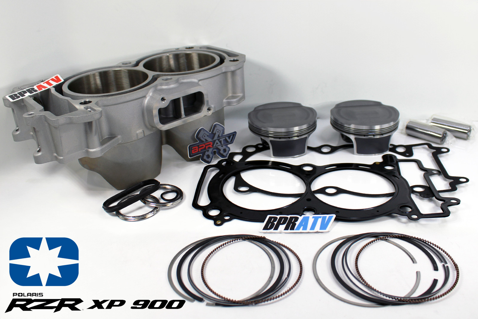 Polaris 2011-2014 RZR 900 XP 4 900 Top End Rebuild Kit Cylinder Pistons & Gasket