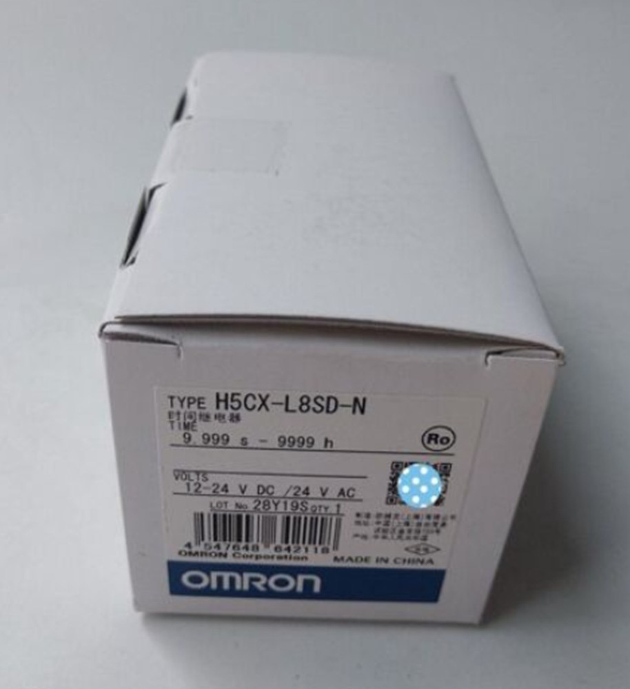 NEW OMRON H5CX-L8SD-N TIME DELAY RELAY PLC MODULE !