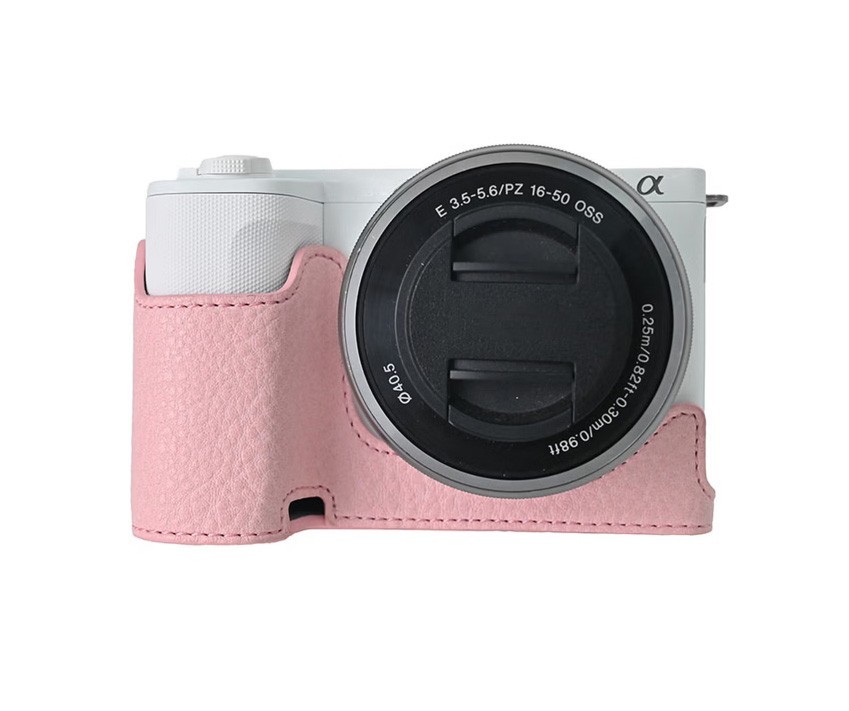For Sony Zve10 Second Generation Camera Bag PU Leather Dock Case Base shell