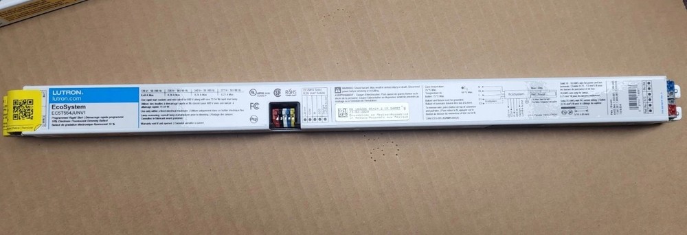 Lutron EC5T554JUNV1  Fluorescent Dimming Ballast