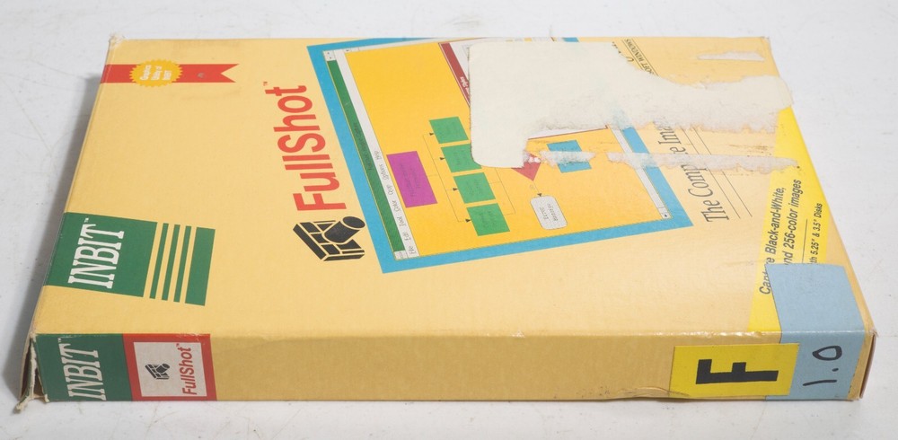 Vintage Inbit FullShot Image Capture Program for Windows 5.25" 3.5" ST533B03