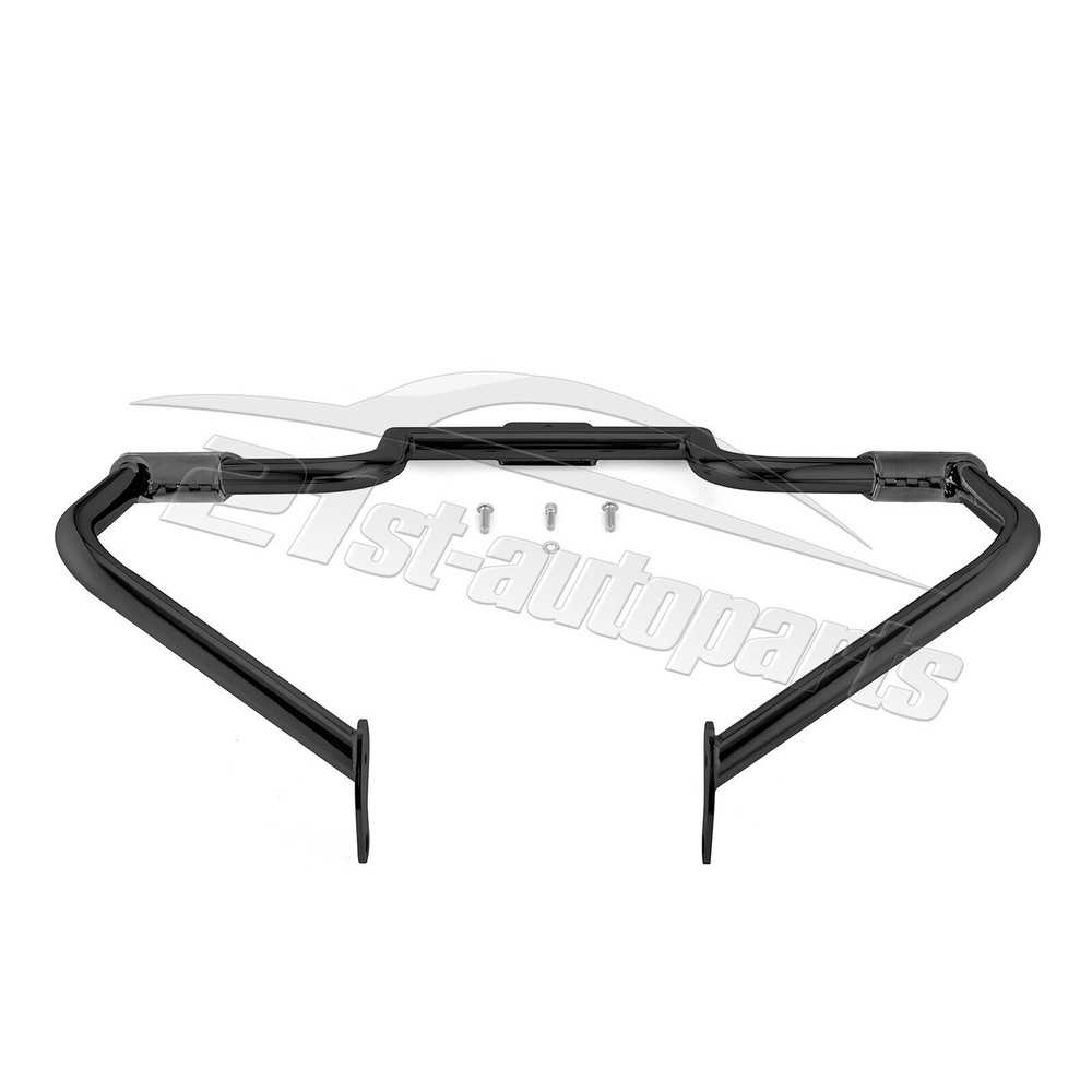 Front Engine Guard Crash Bar For Harley Heritage Softail Slim FLS FLSS 2012-2017