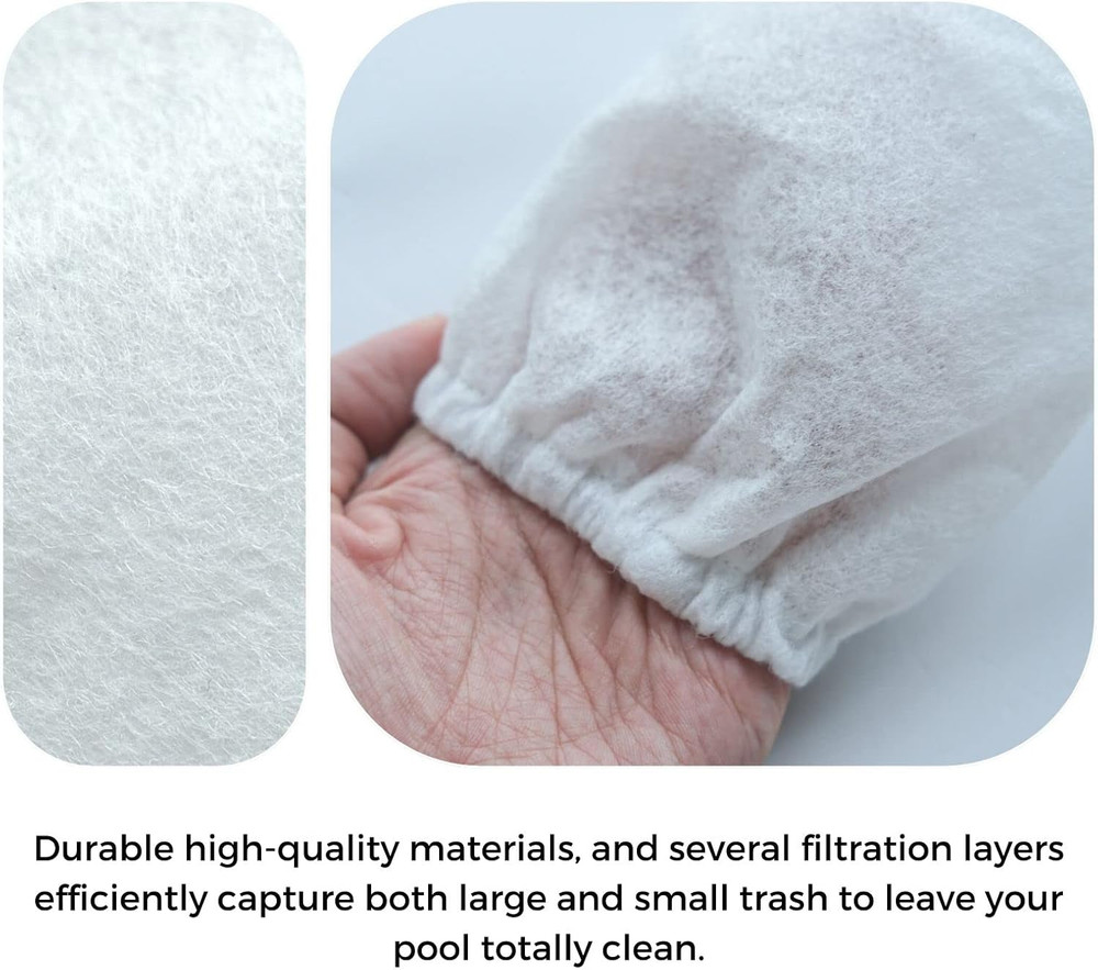 5 Packs Replacement Vacuum Filter Cotton for Pool Blaster Pool Cleaner Bag Cente
