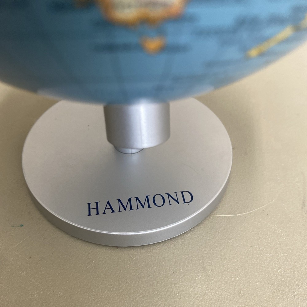 Mini Hammond Desktop World Globe.