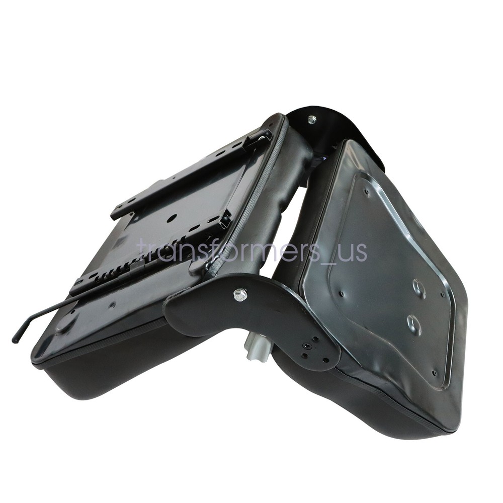 Universal Forklift Seat Fold Down Tractor Seat Adjustable Back & Safebelt