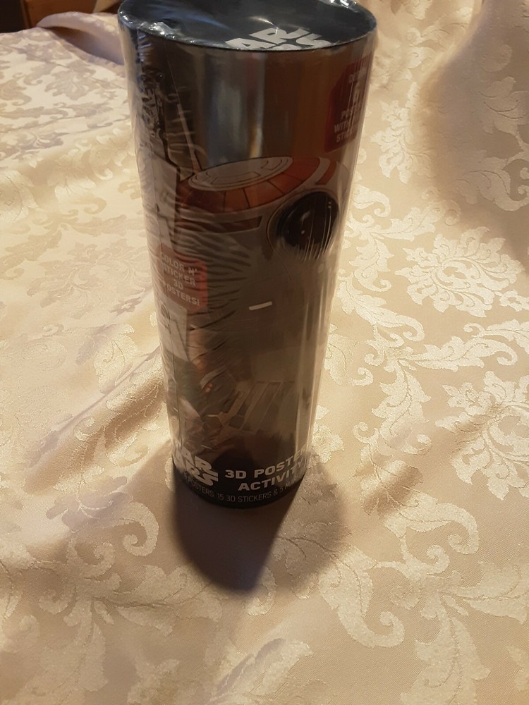 STAR WARS 3d puffy posters activity NEW, never opened