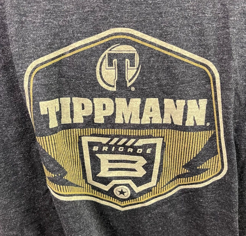 NEW Tippmann Brigade T-Shirt - Black - Large