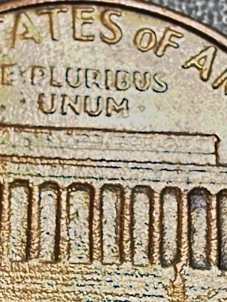 1982 Penny LD 2.5 Grams, Die Error Obv/Rev