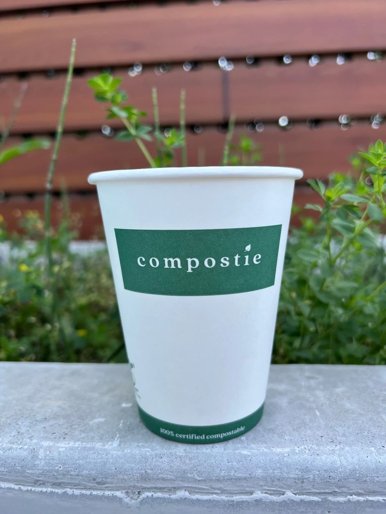 100% Compostable Tableware Set for 50 Guests (350 pcs)