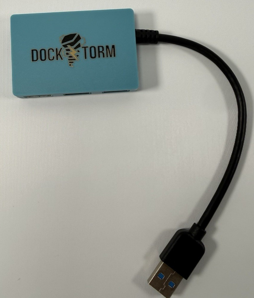 DOCK-TORM USB 4-Port Extender Dock Hub