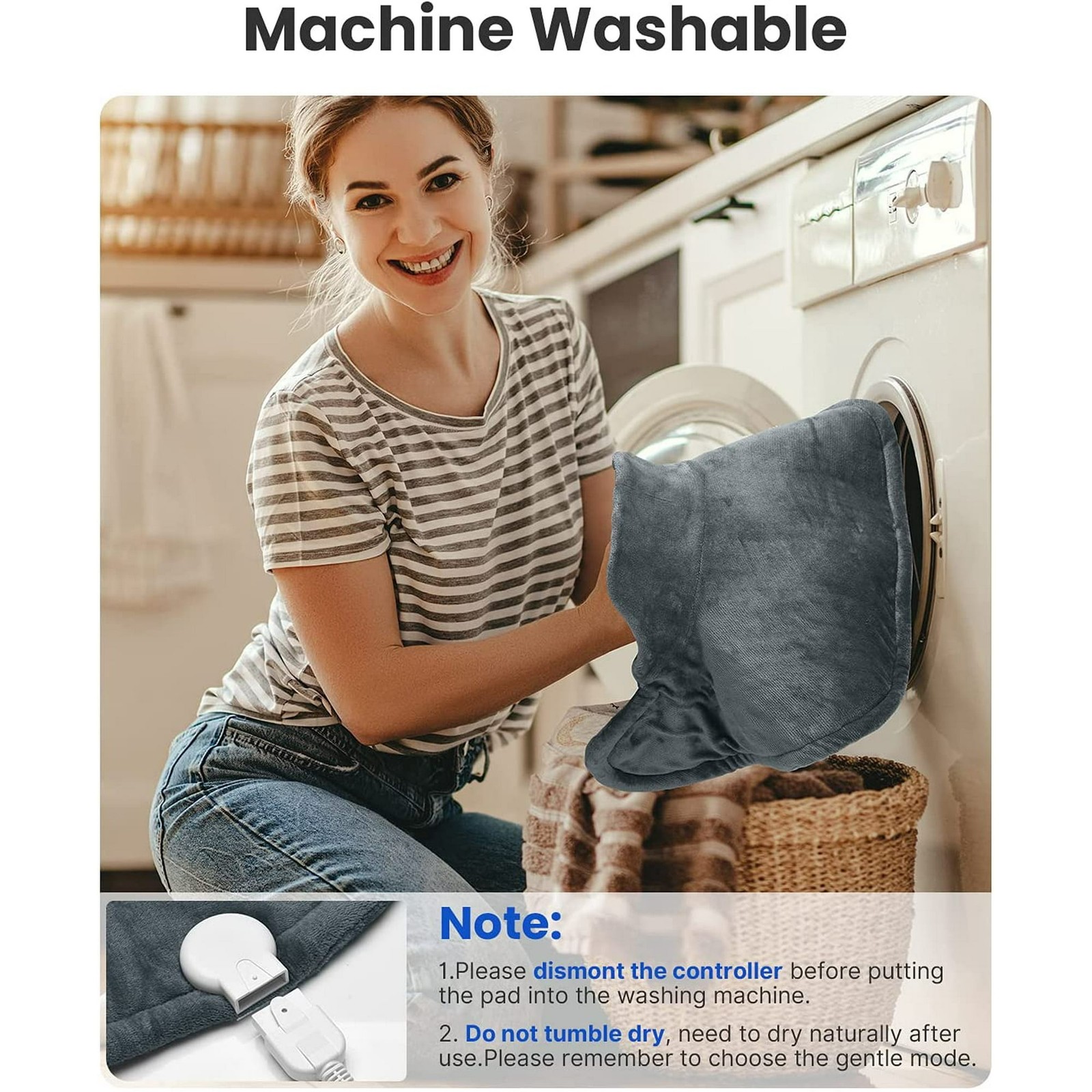 RENPHO Extra Large Heating Pad for Shoulders Neck and Back FSA HSA Eligible, New