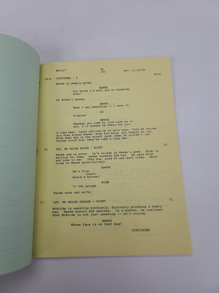 AIRWOLF / Robert George 1985 TV Script, Jan-Michael Vincent "Half Pint"