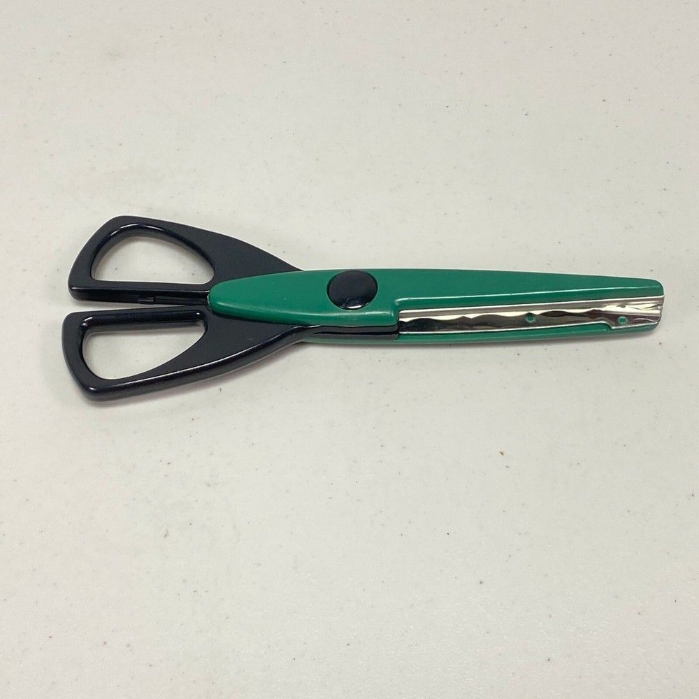 Pioneer Memory Cut Scissors Colonia Pattern Crafting Scrapbooking
