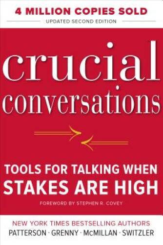 Crucial Conversations Tools for Talking When Stakes Are High, Second Edit - GOOD