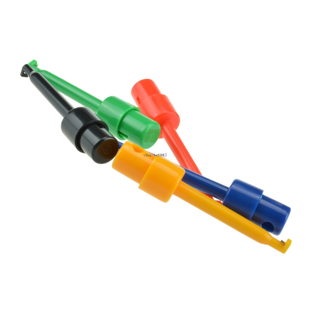 20pcs Large Size Round Single Hook Clip Test Probe for Electronic Testing